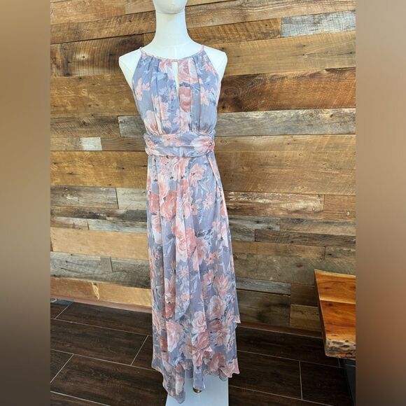 R & M RICHARDS
Women's Halter-Neck Floral-Print Long A-Line Dress NWT SZ 8 - Picture 8 of 16